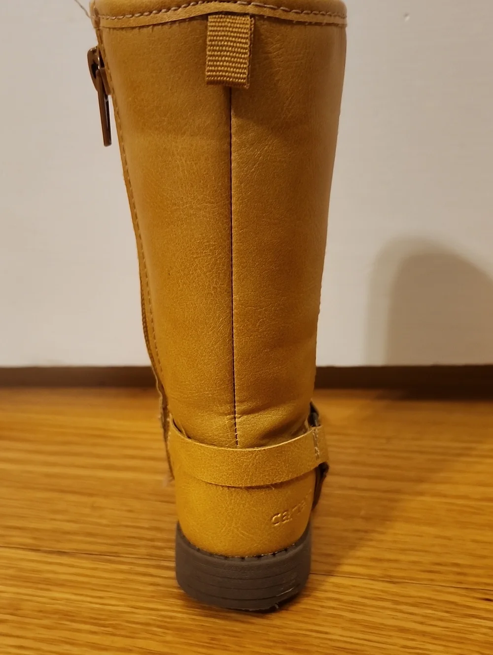 Carter's Girls Tan Riding Boots (Size 6)
